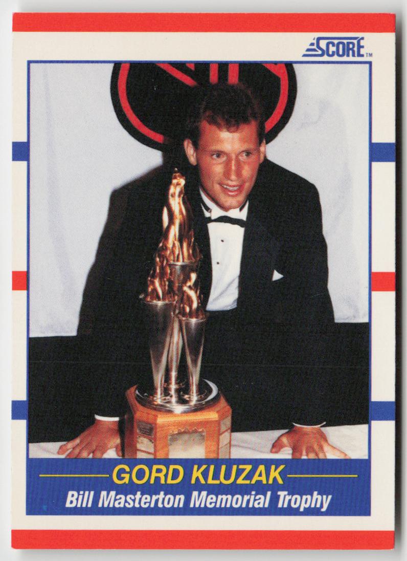 1990-91 Score American #367 Gord Kluzak