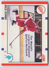 1990-91 Score Canadian #101 Rick Zombo