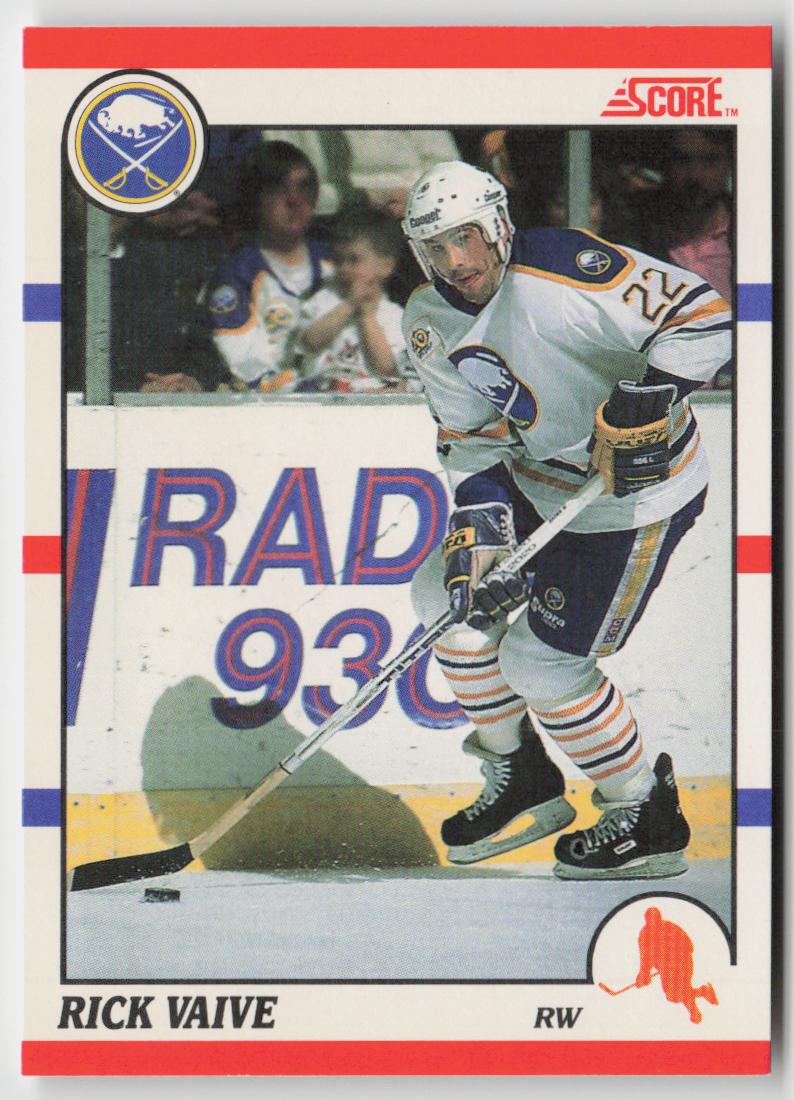 1990-91 Score Canadian #103 Rick Vaive