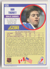 1990-91 Score Canadian #126 Ron Tugnutt