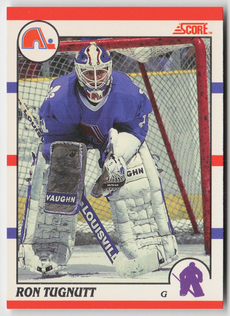 1990-91 Score Canadian #126 Ron Tugnutt