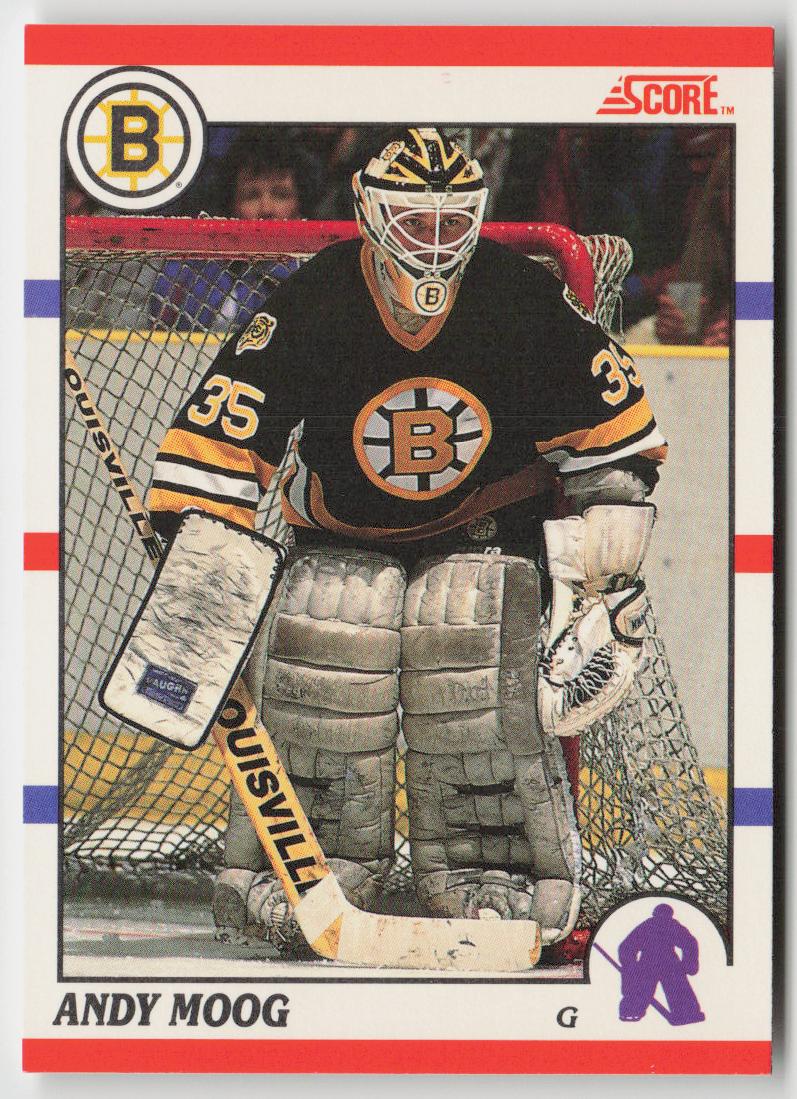1990-91 Score Canadian #140 Andy Moog