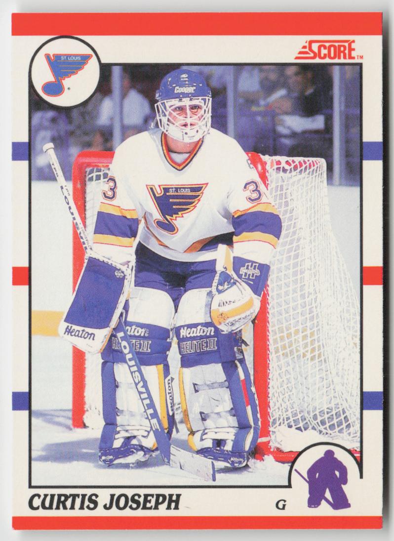 1990-91 Score Canadian #151 Curtis Joseph