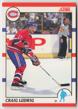 1990-91 Score Canadian #165 Craig Ludwig