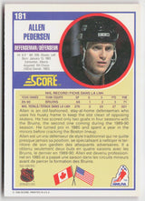 1990-91 Score Canadian #181 Allen Pedersen