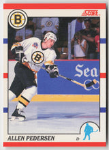 1990-91 Score Canadian #181 Allen Pedersen