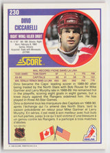 1990-91 Score Canadian #230 Dino Ciccarelli