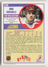1990-91 Score Canadian #230 Dino Ciccarelli