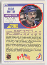 1990-91 Score Canadian #270 Bryan Trottier