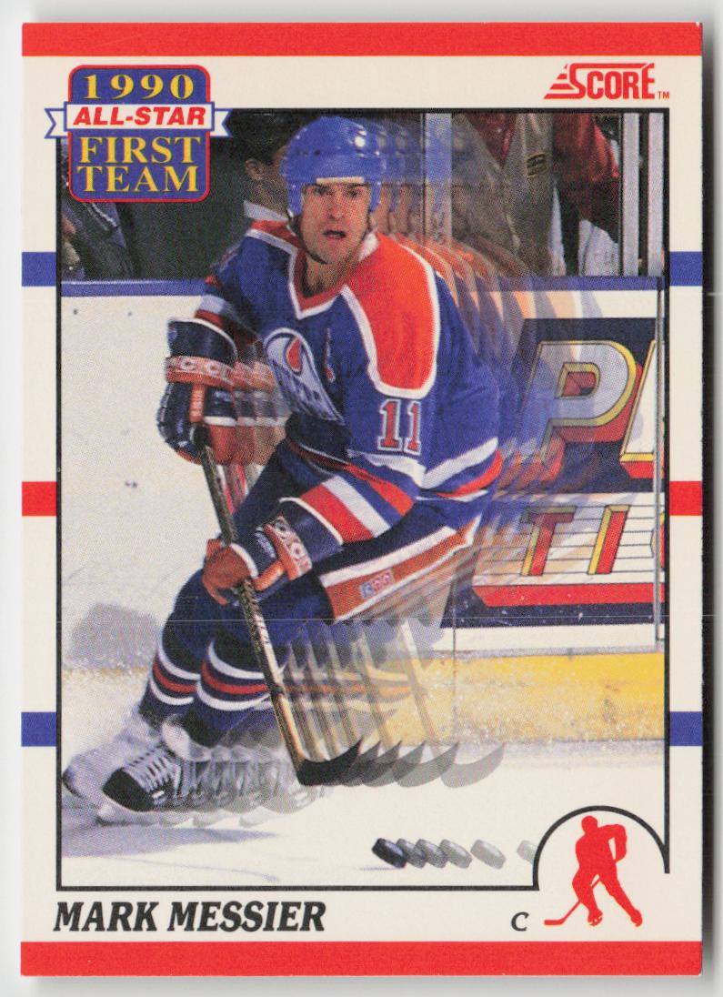 1990-91 Score Canadian #315 Mark Messier