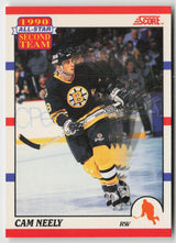 1990-91 Score Canadian #323 Cam Neely
