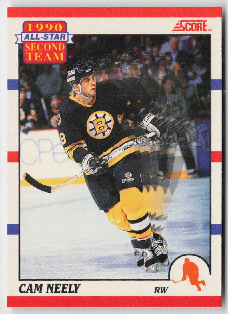 1990-91 Score Canadian #323 Cam Neely