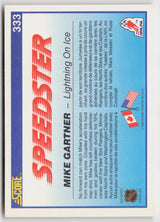1990-91 Score Canadian #333 Mike Gartner