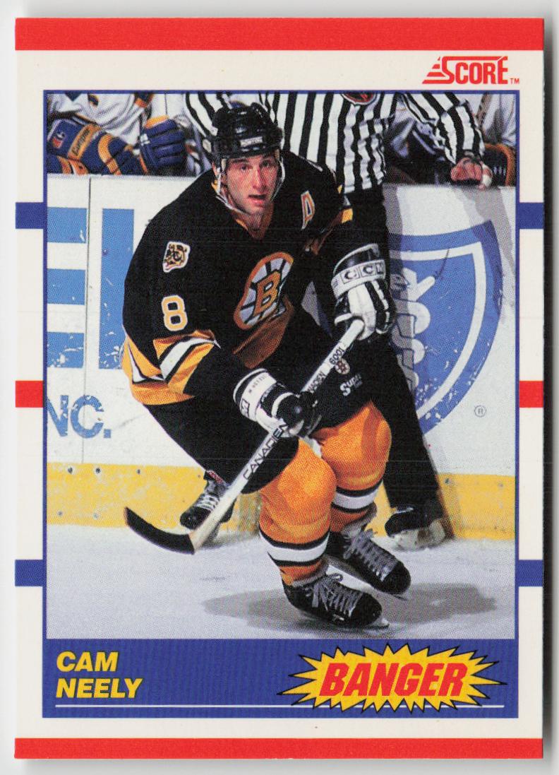 1990-91 Score Canadian #340 Cam Neely