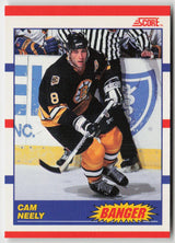 1990-91 Score Canadian #340 Cam Neely