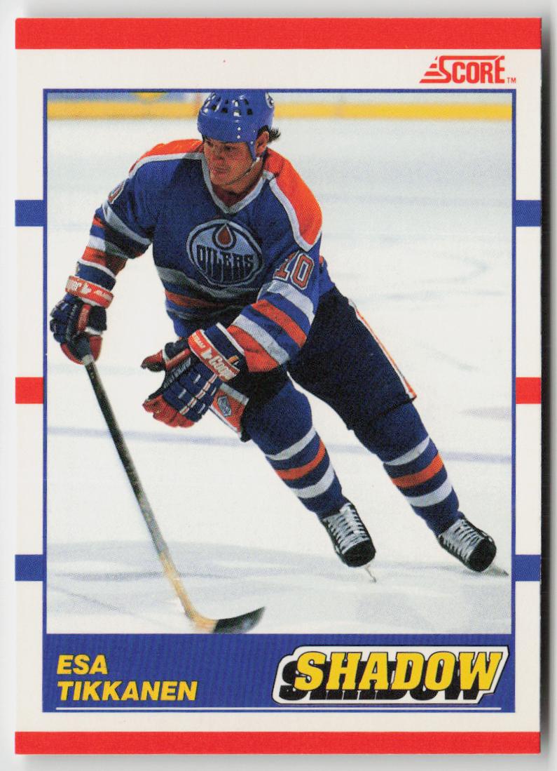1990-91 Score Canadian #342 Esa Tikkanen