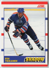1990-91 Score Canadian #342 Esa Tikkanen