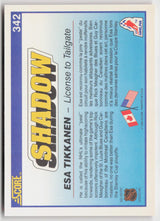 1990-91 Score Canadian #342 Esa Tikkanen