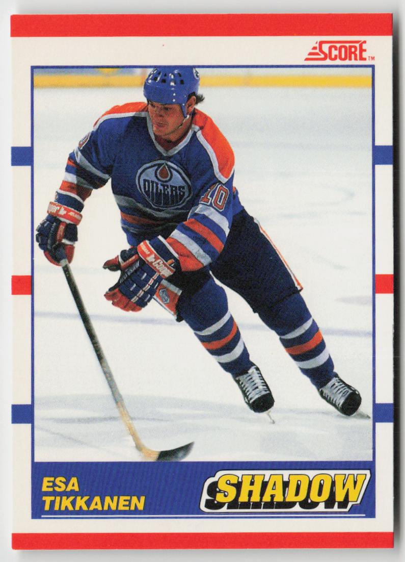 1990-91 Score Canadian #342 Esa Tikkanen
