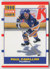 1990-91 Score Canadian #349 Paul Cavallini