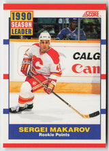 1990-91 Score Canadian #350 Sergei Makarov