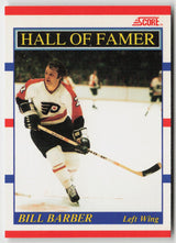 1990-91 Score Canadian #356 Bill Barber