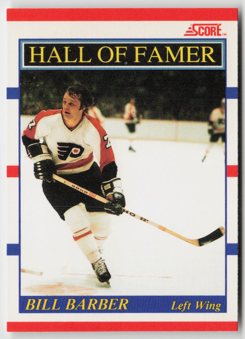 1990-91 Score Canadian #356 Bill Barber