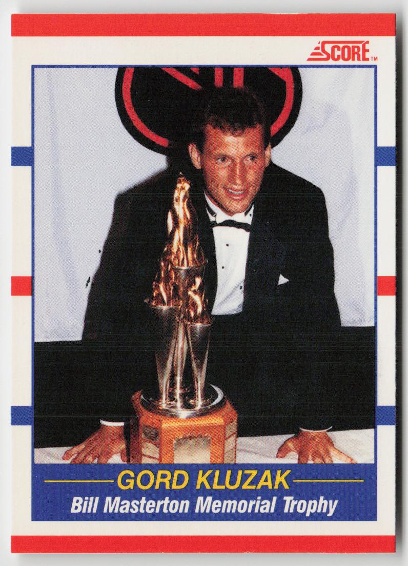 1990-91 Score Canadian #367 Gord Kluzak