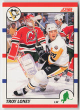 1990-91 Score Canadian #371 Troy Loney