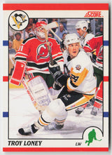 1990-91 Score Canadian #371 Troy Loney