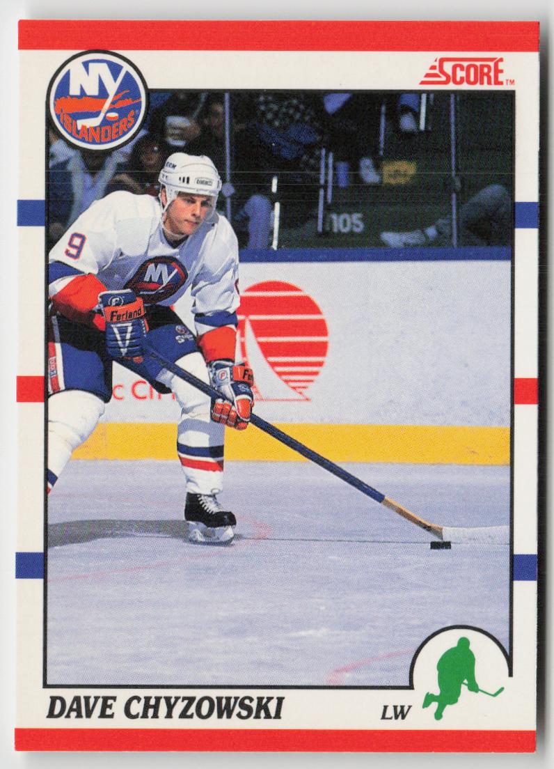1990-91 Score Canadian #372 Dave Chyzowski