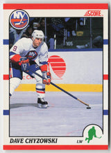 1990-91 Score Canadian #372 Dave Chyzowski