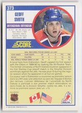 1990-91 Score Canadian #386 Jim Hrivnak