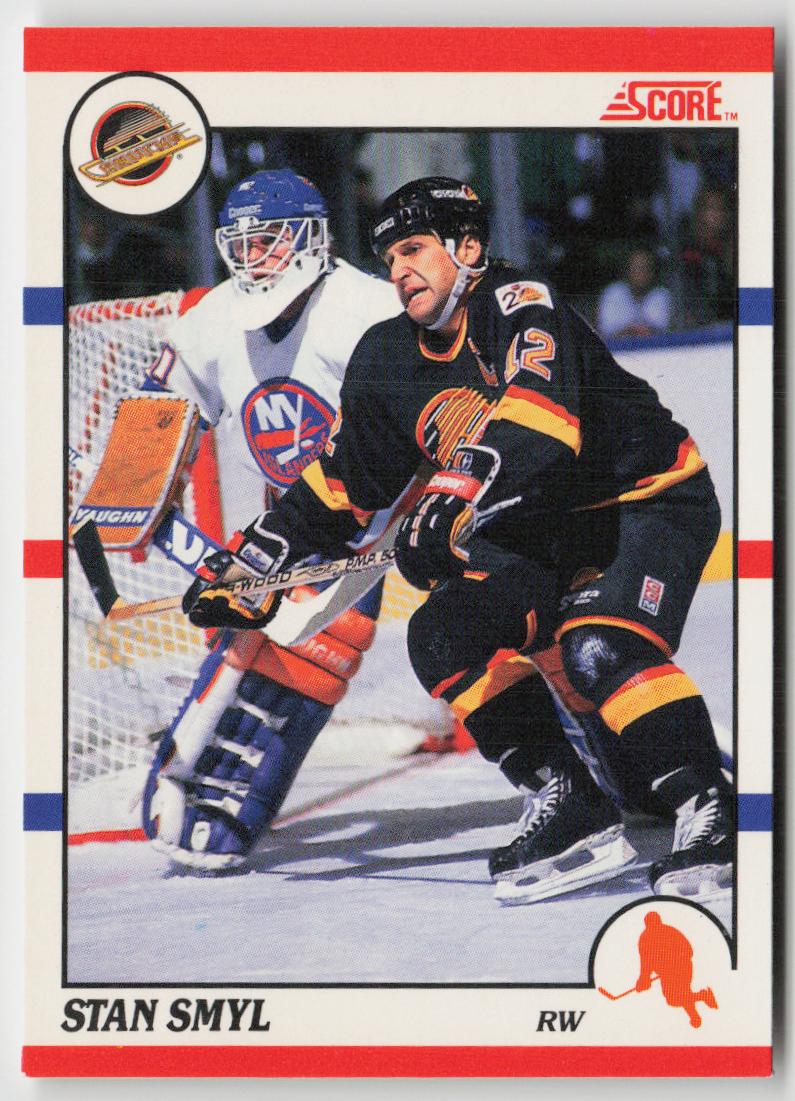 1990-91 Score Canadian #374 Stan Smyl