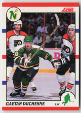 1990-91 Score Canadian #375 Gaetan Duchesne
