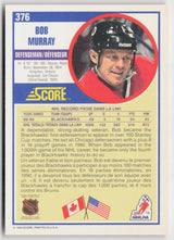 1990-91 Score Canadian #376 Bob Murray