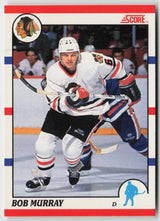 1990-91 Score Canadian #376 Bob Murray