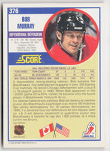 1990-91 Score Canadian #376 Bob Murray