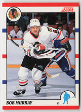 1990-91 Score Canadian #376 Bob Murray