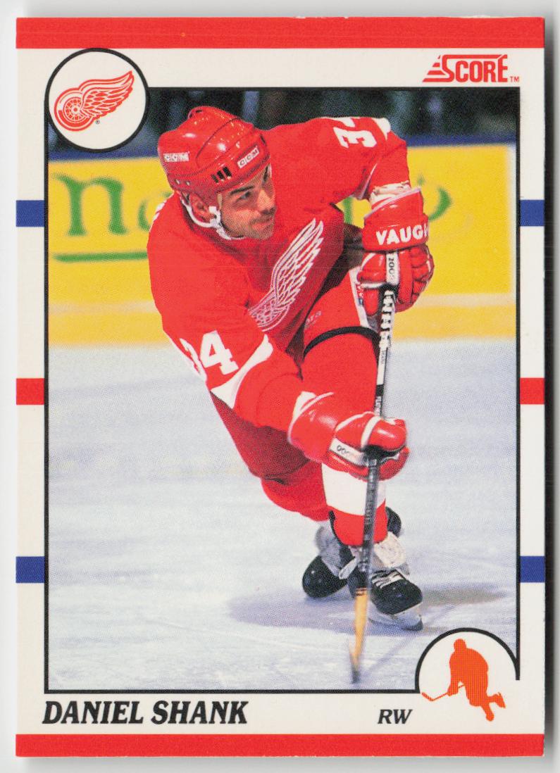 1990-91 Score Canadian #377 Daniel Shank