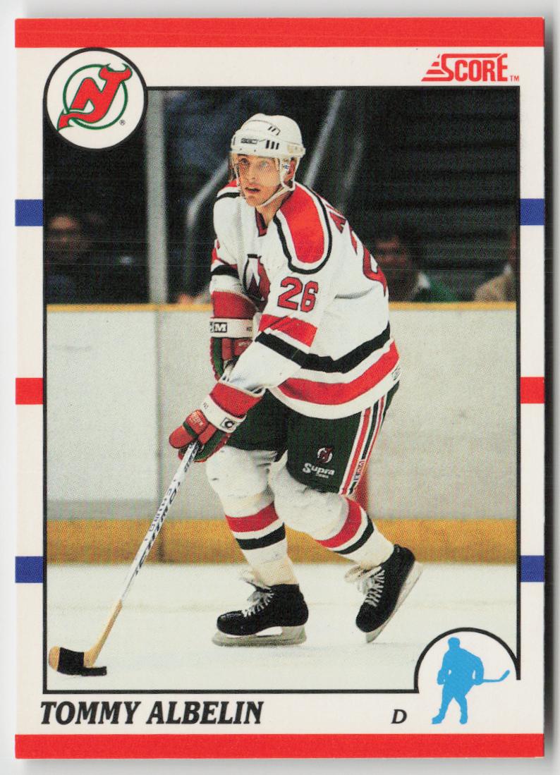 1990-91 Score Canadian #378 Tommy Albelin