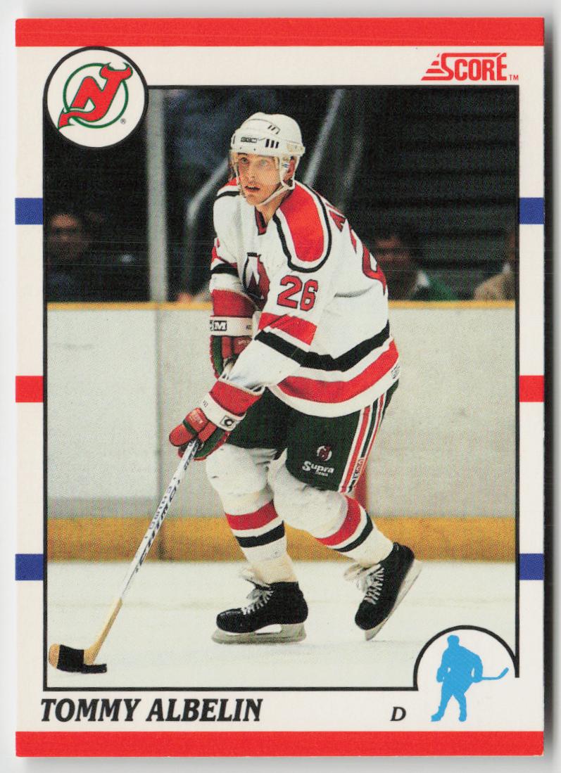 1990-91 Score Canadian #378 Tommy Albelin