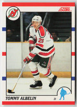 1990-91 Score Canadian #378 Tommy Albelin