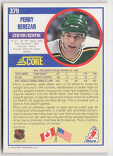 1990-91 Score Canadian #379 Perry Berezan