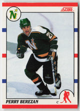 1990-91 Score Canadian #379 Perry Berezan