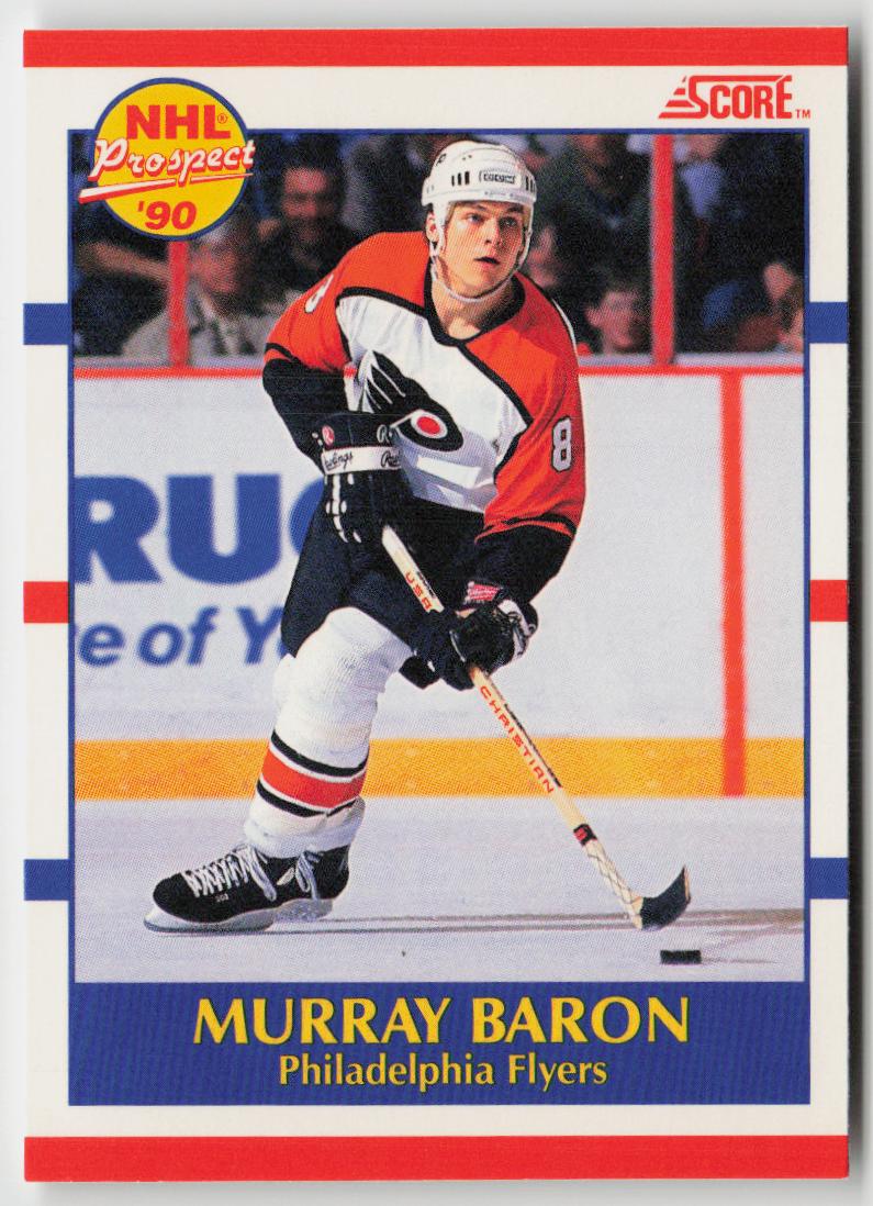 1990-91 Score Canadian #399 Murray Baron