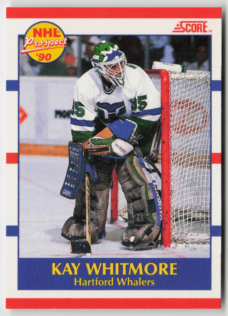 1990-91 Score Canadian #402 Kay Whitmore
