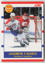 1990-91 Score Canadian #422 Andrew Cassels