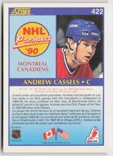 1990-91 Score Canadian #422 Andrew Cassels