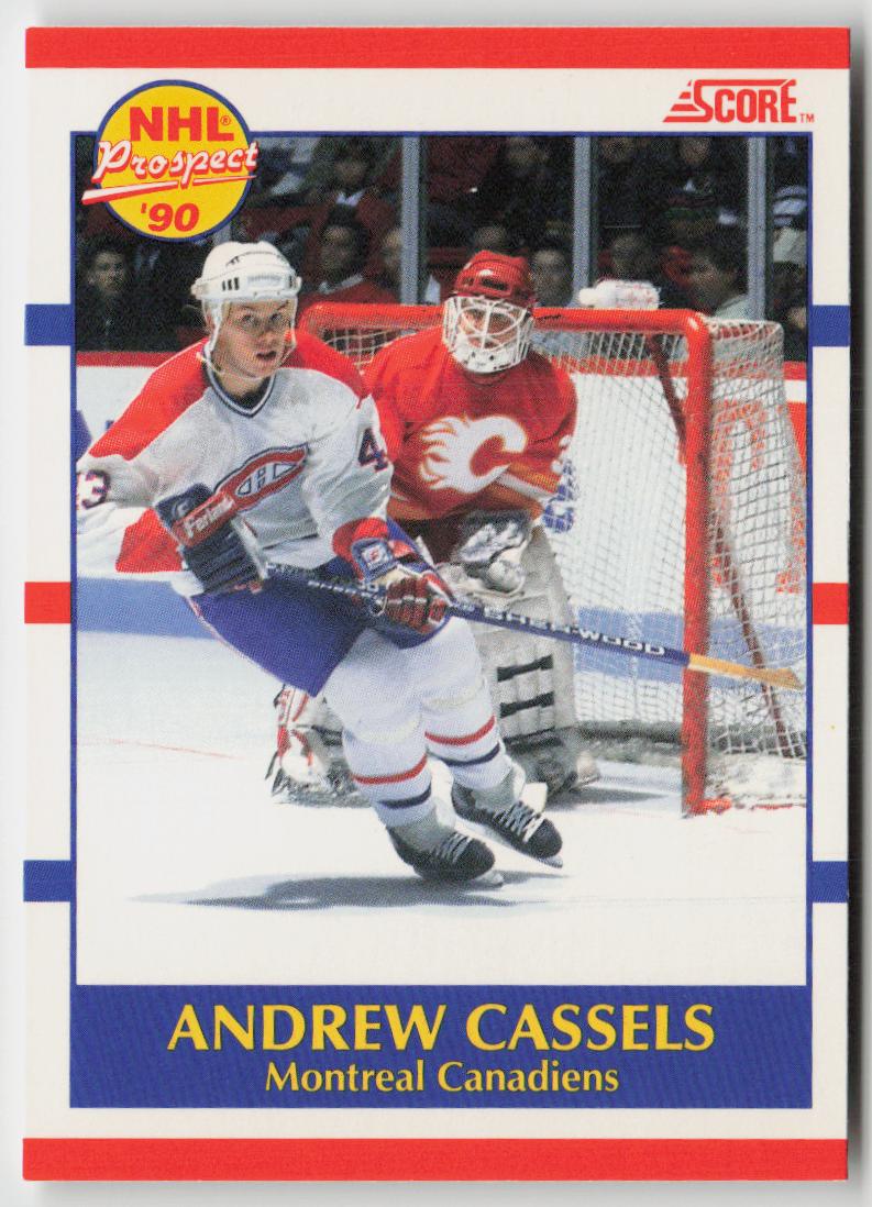 1990-91 Score Canadian #422 Andrew Cassels